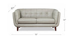 Solana Leather Sofa Collection
