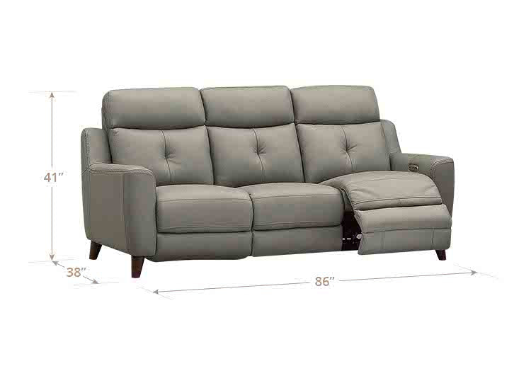 Chinook Leather Reclining Loveseat