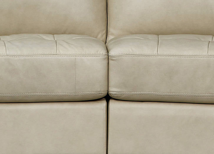 Yuna Curve Modular Leather Sofa Collection