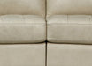 Yuna Curve Modular Leather Ottoman