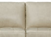 Yuna Curve Modular Leather Ottoman