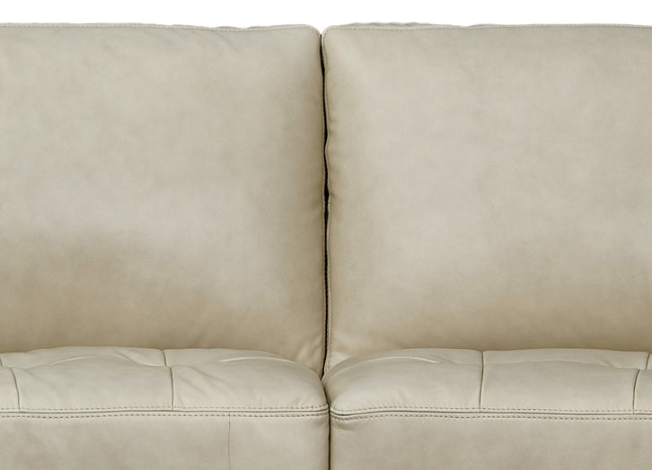 Yuna Curve Modular Leather Ottoman