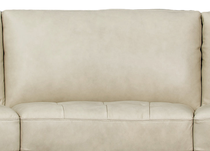 Yuna Curve Modular Leather Ottoman