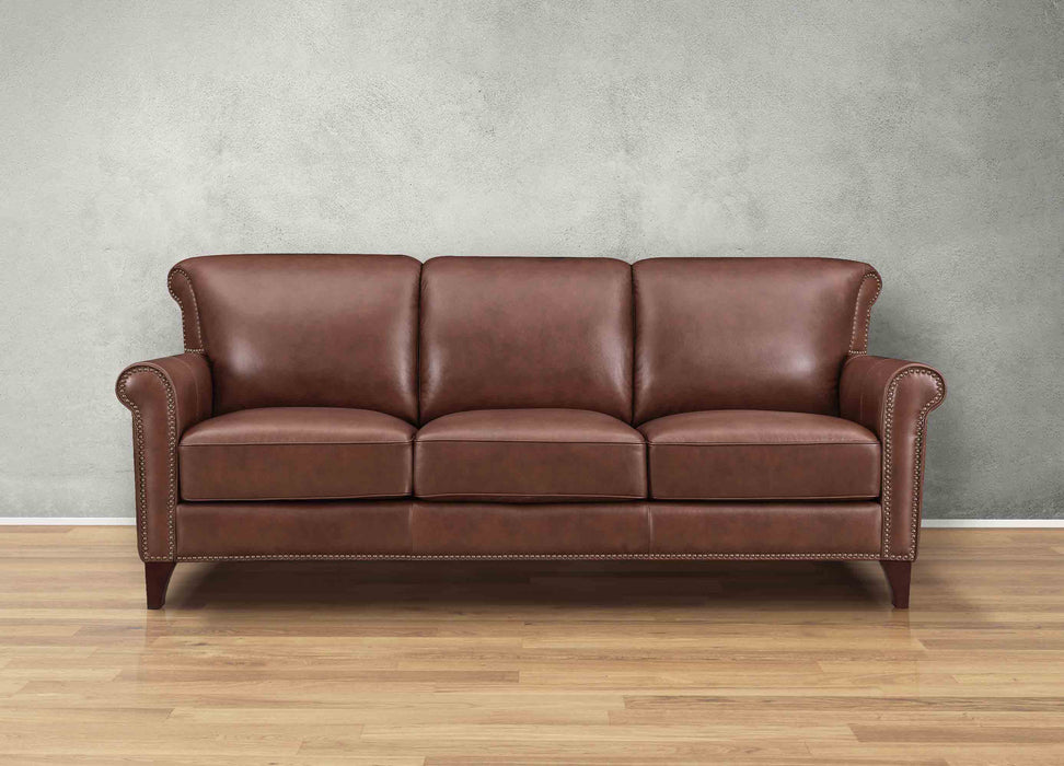 Navarro Leather Loveseat