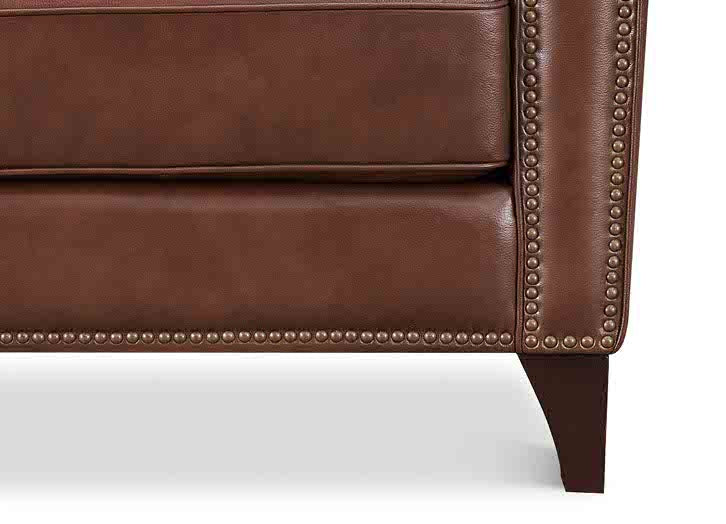 Navarro Leather Loveseat