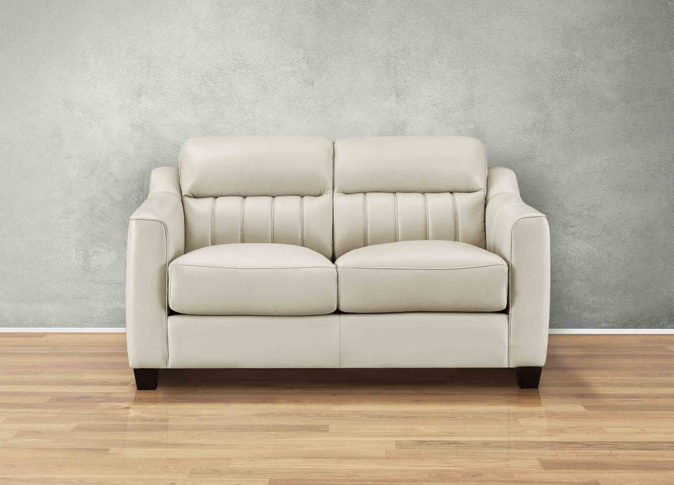 Uptown Leather Loveseat