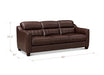 Uptown Leather Loveseat