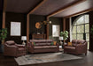 Uptown Leather Loveseat