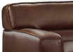 Dani Leather Loveseat