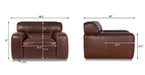 Dani Leather Sectional