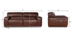 Dani Leather Sectional