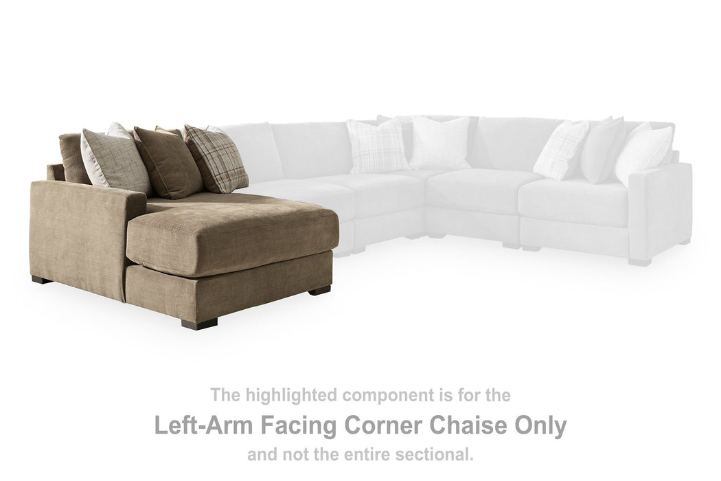 Camellia-Court Sectional with Chaise - Abundant Home Collections