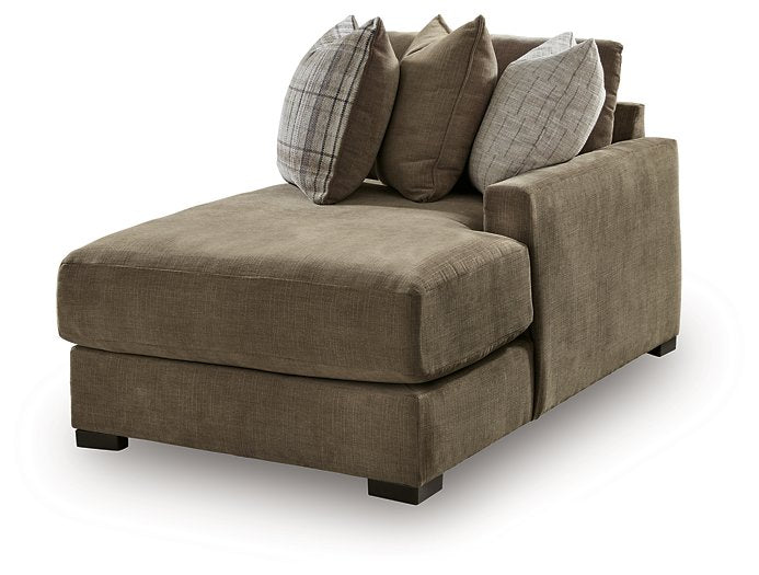 Camellia-Court Double Chaise Sectional - Abundant Home Collections