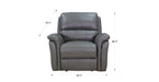 Erindale Power Leather Recliner
