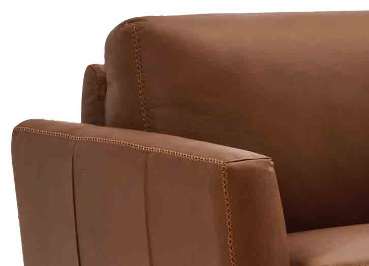 Mary Leather Loveseat