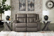 First Base Reclining Loveseat - Abundant Home Collections