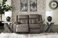First Base Reclining Loveseat - Abundant Home Collections