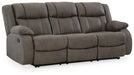 First Base Reclining Sofa - Abundant Home Collections