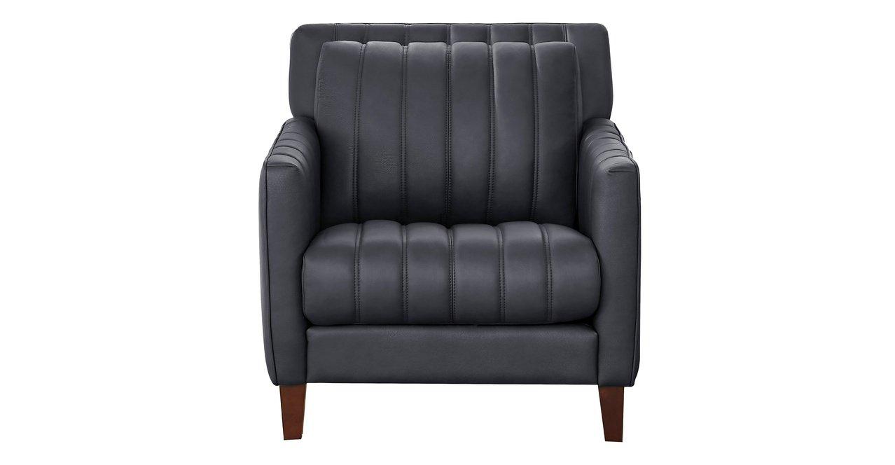 Ennis Leather Ottoman