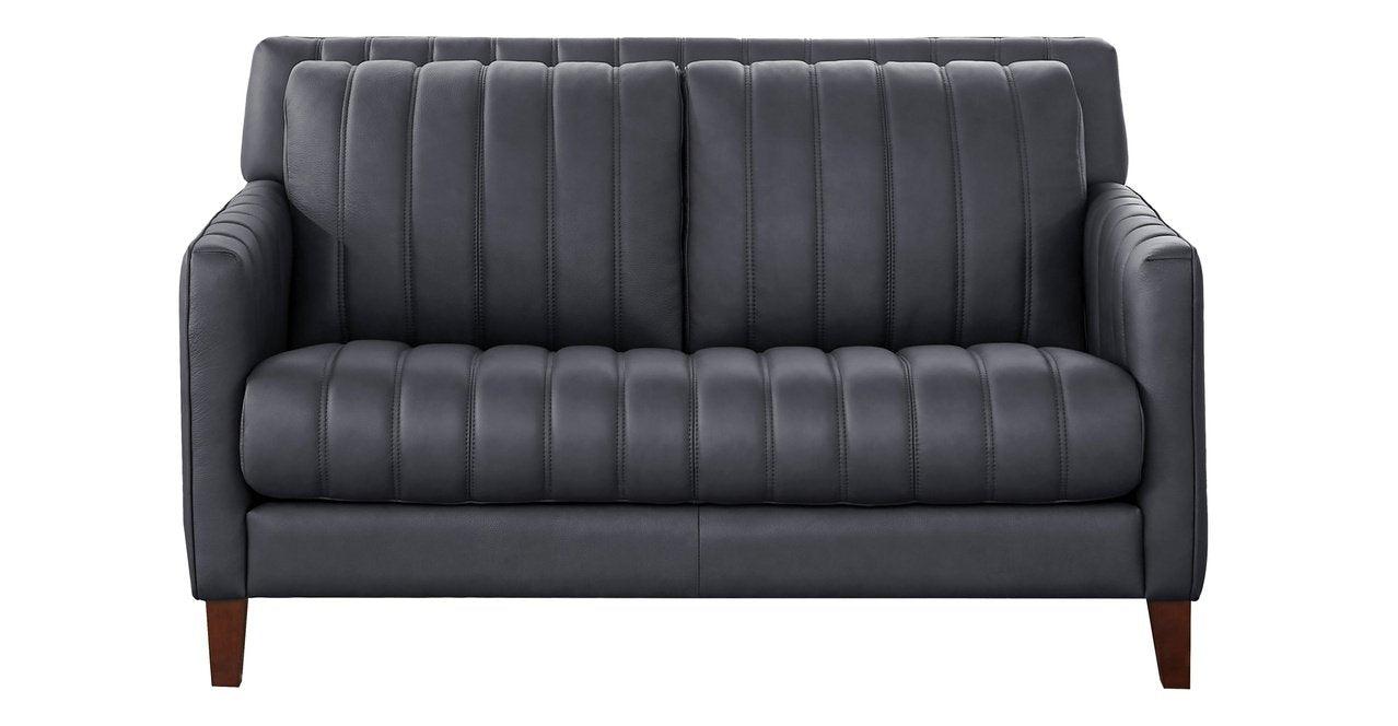 Ennis Leather Ottoman