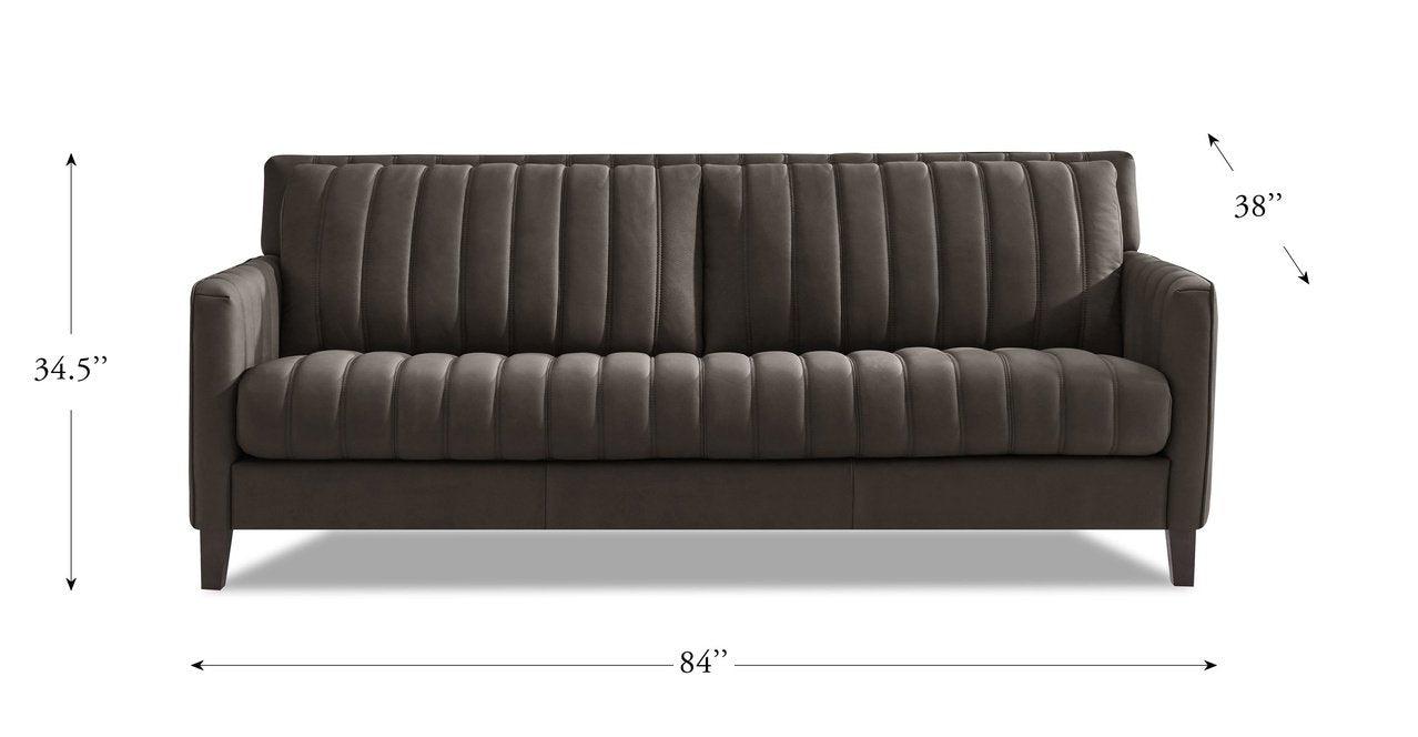 Ennis Leather Sofa Collection