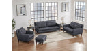 Ennis Leather Ottoman