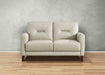 Mavis Leather Loveseat
