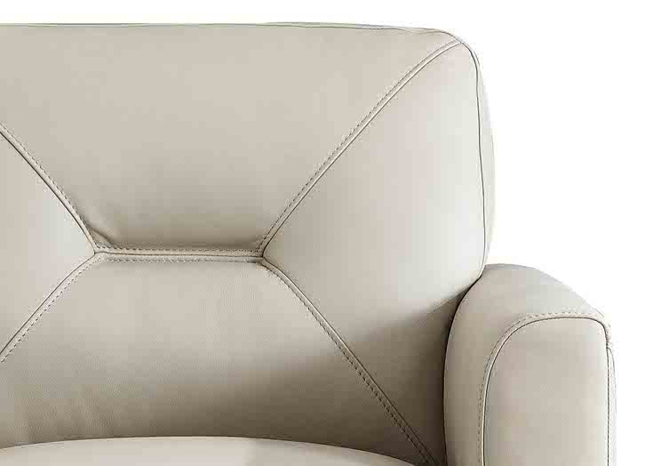 Mavis Leather Loveseat