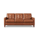 Aiden Leather Sofa Collection - Abundant Home Collections