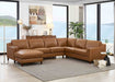 Bella Leather Sectional Collection