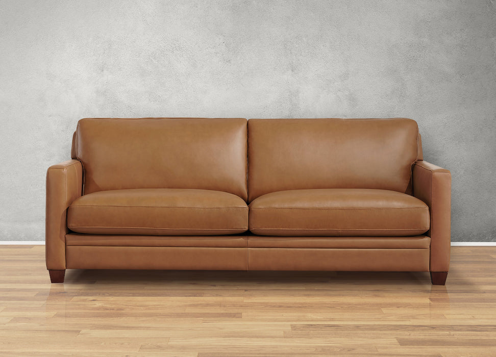 Naples Leather Loveseat