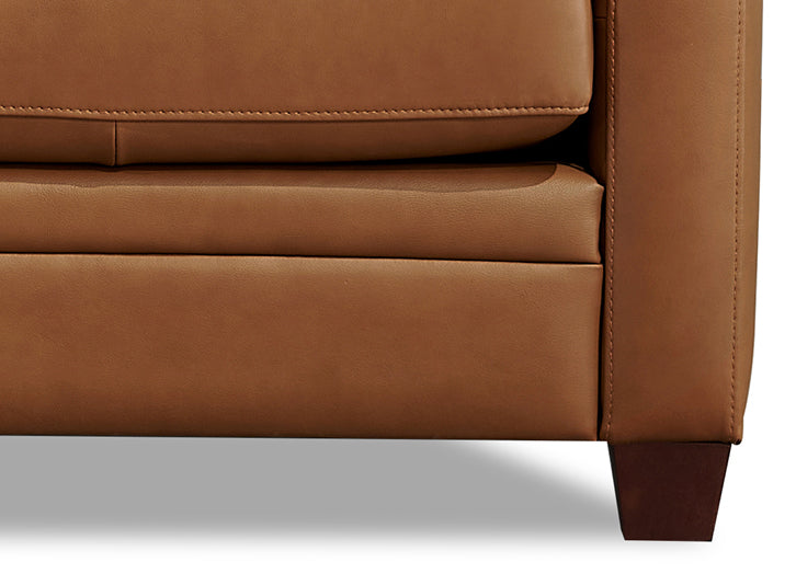 Naples Leather Loveseat