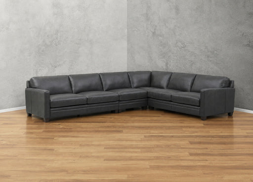 Naples Leather Sectional