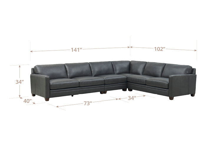 Naples Leather Sofa Collection