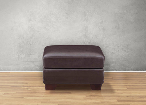 Alice Leather Ottoman
