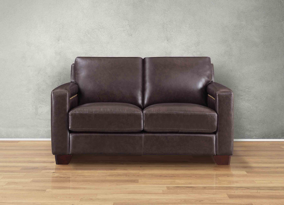 Alice Leather Loveseat