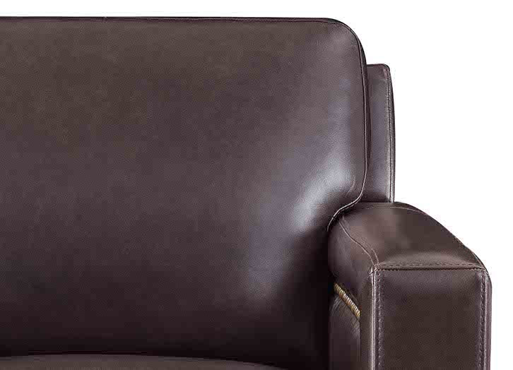 Alice Leather Ottoman