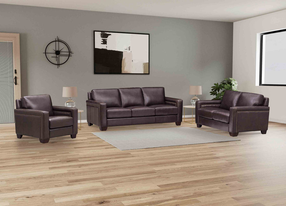 Alice Leather Loveseat