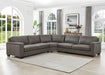 Alice Leather Sectional Collection