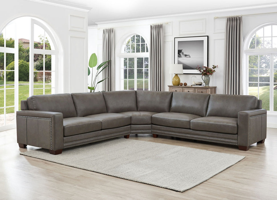 Alice Leather Sectional Collection