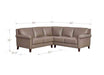 Laguna Leather Sectional Collection