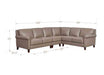 Laguna Leather Sectional Collection
