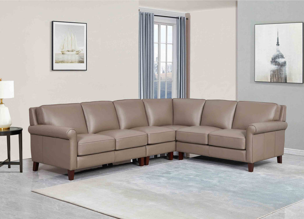 Laguna Leather Sectional Collection