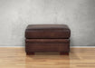 Brookfield Leather Ottoman