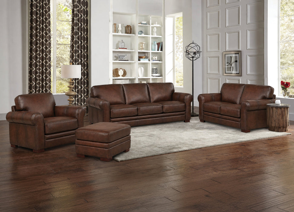 Brookfield Leather Loveseat