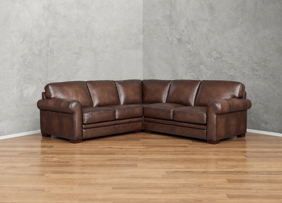 Brookfield Leather Sectional Collection