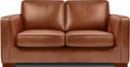 Albert Leather Loveseat