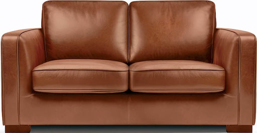 Albert Leather Loveseat