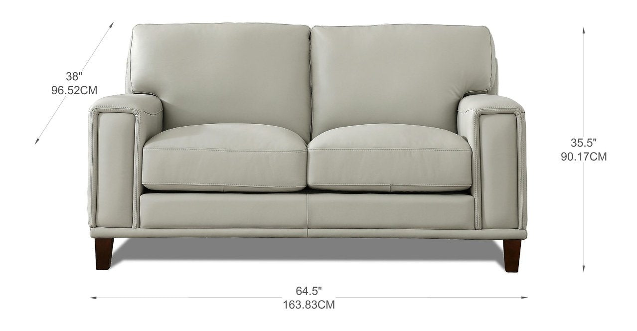 Hayward Leather Ottoman