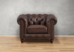 Alton Bay Leather Loveseat